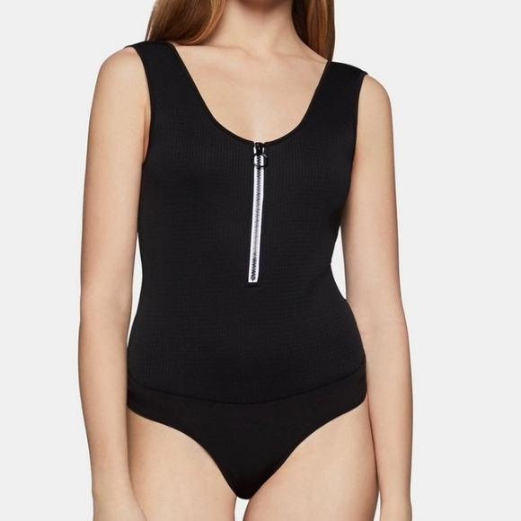 BCBGeneration Bodysuit Blk Size S - Picture 6 of 8
